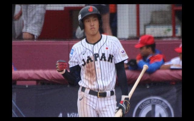 キューバ撃破の立役者となった2年生打者　監督の言葉を実践したタイムリー