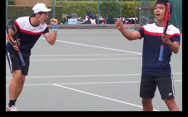 男子の1部リーグ第2戦が終了 [H29関西大学テニスリーグ]