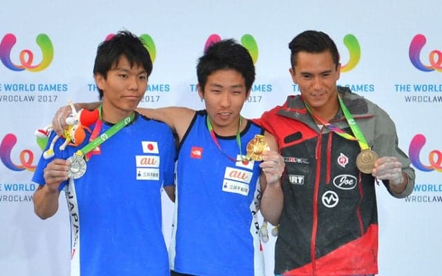 是永敬一郎が金、波田悠貴が銀！／ワールドゲームズ2017 ヴロツワフ大会【リード】