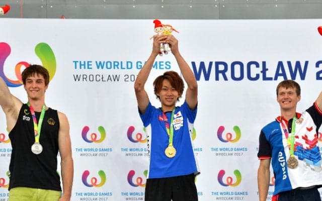 緒方良行が金、野中生萌が銀メダルを獲得／ワールドゲームズ2017 ヴロツワフ大会【ボルダリング】