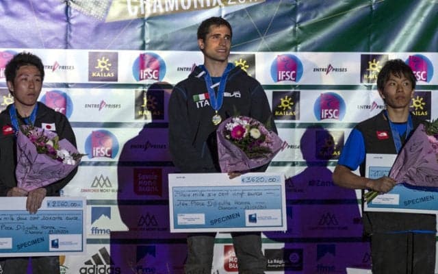 是永が2位、波田が自身初の3位に／リードW杯第2戦 フランス・シャモニー大会