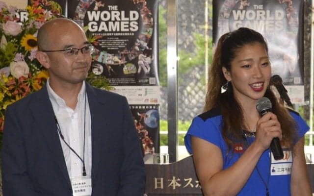 野中生萌「出るからには優勝を」／第10回ワールドゲームズ日本代表壮行会