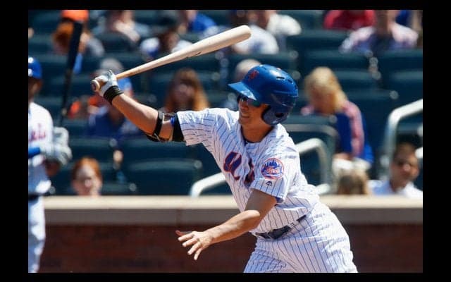 青木宣親、メッツ移籍後4戦連続安打、左中間二塁打で先制ホームを踏む