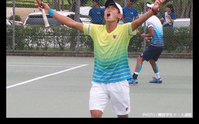 男子の1部リーグ第3戦が終了 [H29関西大学テニスリーグ]