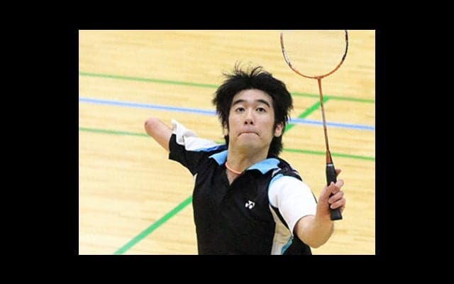 東京の新種目パラバドミントンで金メダルを狙う。正垣源の頭脳と身体