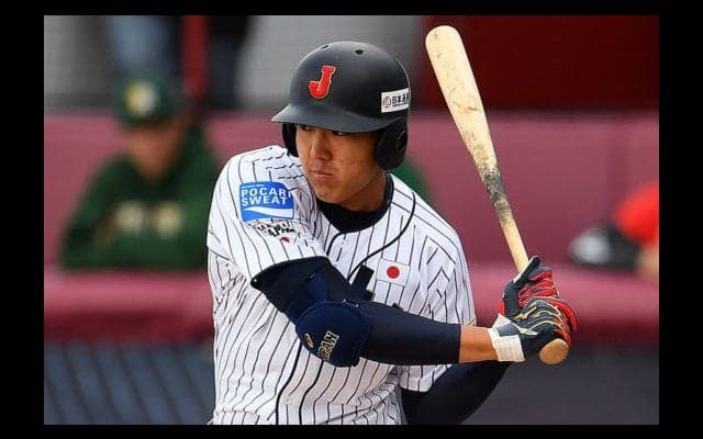 侍ジャパン、4回追いつかれるも安田が勝ち越し適時二塁打！