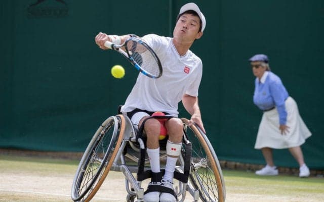 国枝慎吾はダブルス初戦敗退[全米オープン・車いすの部]