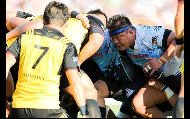  「1年間、サントリー戦のファーストスクラムを意識」。ヤマハ山本幸輝。 