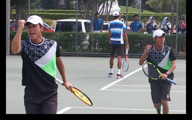 1部リーグの女子第3戦と男子第4戦が終了 [H29関西大学テニスリーグ]