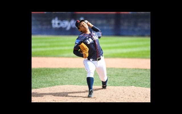 外国人がクルクル三振。侍ジャパン・ 田浦文丸の魔球に世界がたまげた