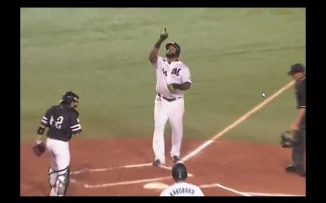 見せ場作ったロッテ・ペーニャ「低めのボールを我慢できている」