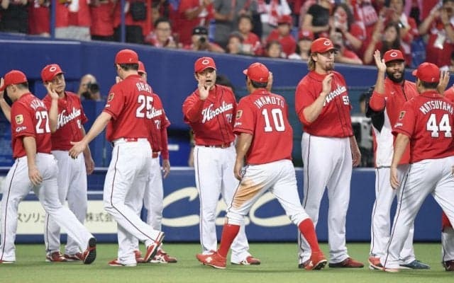 勢い止まらず！広島東洋が逆転勝利で8連勝！優勝マジック6！