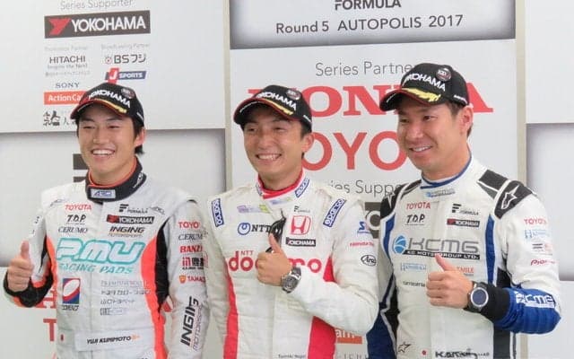 【スーパーフォーミュラ 第5戦】野尻智紀が今季初ポール獲得…予選2位は王者・国本、3位に可夢偉