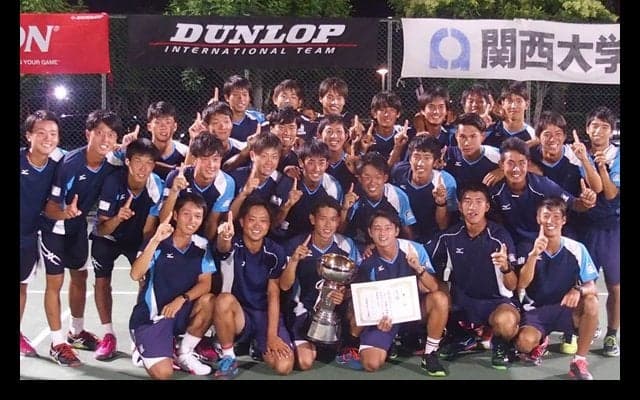 男女ともに関西大が優勝、2位は近畿大（男子）と大阪教育大（女子） [H29関西大学テニスリーグ]