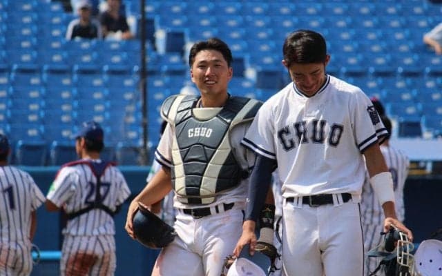 中大連勝発進！保坂淳介主将「勢いに乗って優勝したい」。立正大は4連敗【東都大学野球 秋季リーグ戦 1部　中央大vs立正大】