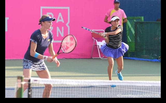 奈良くるみは2回戦でワン・チャンに敗退、二宮／ボラコバと青山／ヤンが準決勝で対戦へ [JAPAN WOMEN'S OPEN]