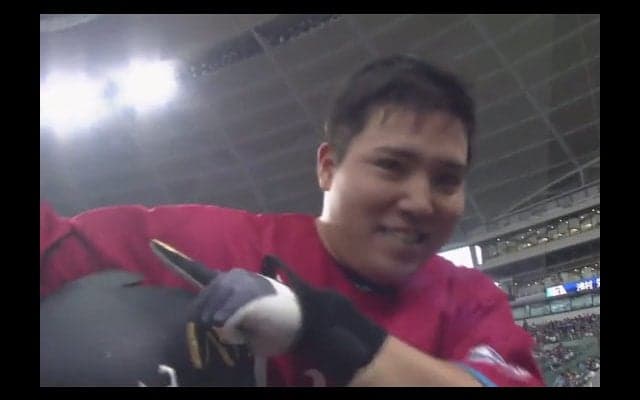 優勝M1ホークス、西武に先制許す　東浜が2回山川に先制弾被弾