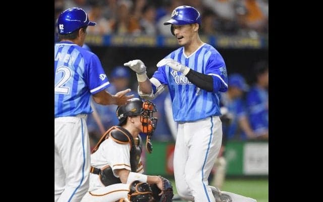 梶谷が値千金弾！横浜DeNAが読売巨人と並んで同率3位に浮上！