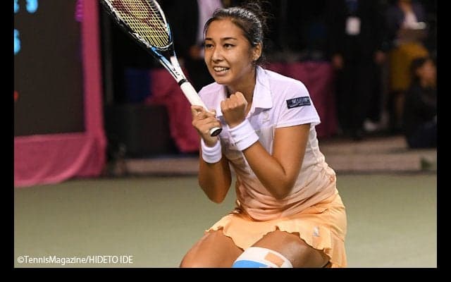予選勝者同士の決勝で、ディアスが加藤未唯を下してWTAツアー初優勝 [JAPAN WOMEN'S OPEN]
