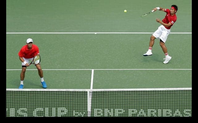 マクラクラン勉／内山靖崇はストレートで敗退、ブラジルが1勝目 [デ杯ワールドグループ・プレーオフ 日本対ブラジル]