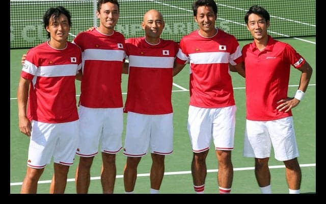 杉田が決めた！日本が3勝1敗でワールドグループ残留を決める [デ杯ワールドグループ・プレーオフ 日本対ブラジル] 