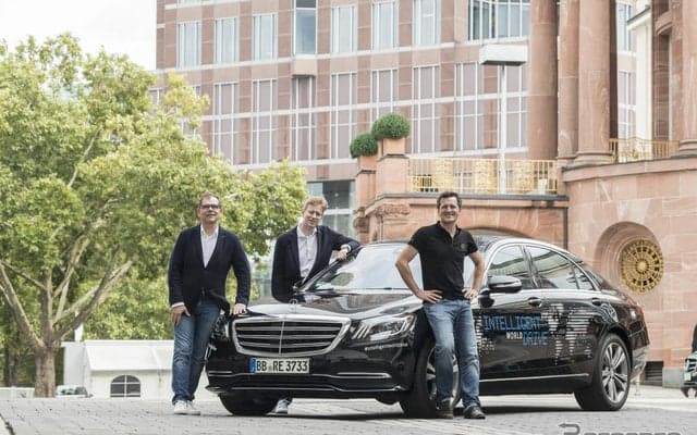 メルセデスの自動運転車、世界5大陸周遊テスト走行に出発