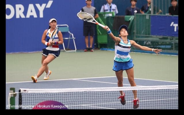 穂積絵莉／加藤未唯は第4シードに敗れて2年ぶりの準決勝進出はならず [東レPPO]