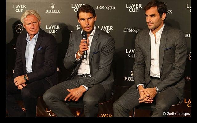 フェデラーとナダルはダブルスをプレーすることで合意、その決断はボルグ次第 [レーバー・カップ]