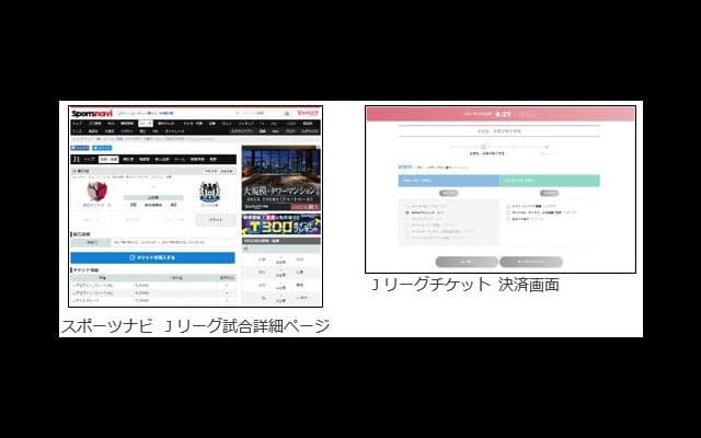 スポーツナビとJリーグチケットが連携…Yahoo!ウォレットでチケット購入が可能に