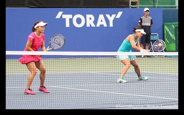 奈良くるみ／尾﨑里紗は準々決勝でガブリロワ／カサキナに敗退 [東レPPO]