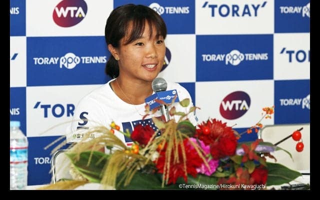 「課題がたくさん見えた」単複ともに2回戦敗退の奈良 [東レPPO]