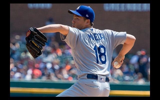 前田健太、今季最短タイ3回2失点降板＆13勝目逃す　ド軍は地区5連覇王手