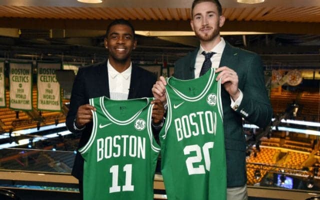 ゴードン・ヘイワードが移籍、カイリー・アービングとの共闘について語る「必ず18回目の優勝を成し遂げる」