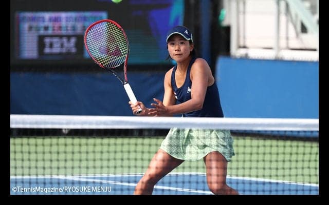 日比野菜緒がカラシニコワとのダブルスで準決勝進出 [韓国オープン]