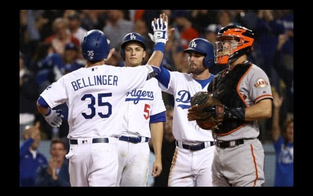 ダルビッシュ、前田所属のドジャースが地区5連覇！　ベリンジャーが39号決勝弾