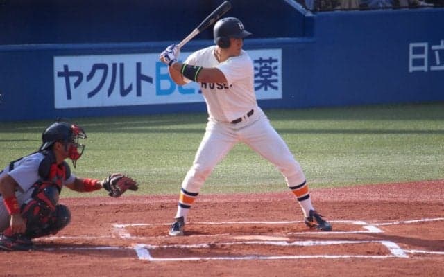 来秋ドラフト候補の大砲・中山翔太の大活躍にスカウトも高評価！菅野秀哉は慶大打線を完封し法大大勝【東京六大学野球】