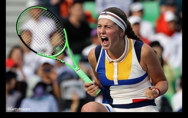 全仏女王オスタペンコがWTAツアー初優勝に王手 [韓国オープン]