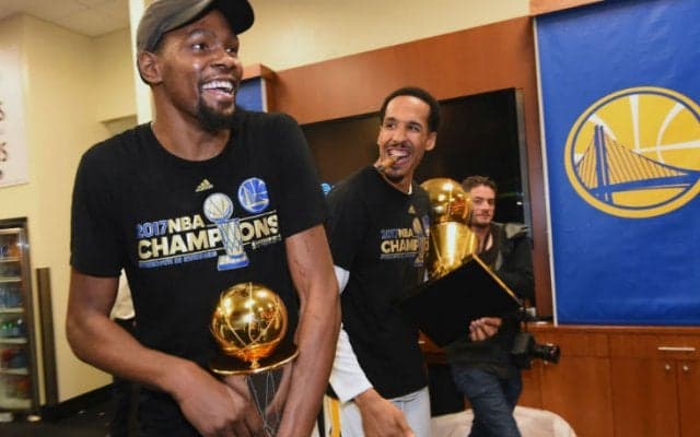 ウォリアーズのショーン・リビングストン、主力流出を避けるべく大幅減俸を受け入れたケビン・デュラントの男気に感謝