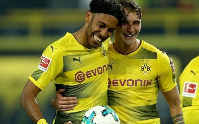 ドルトムント6発快勝、オーバメヤンがハットトリック達成