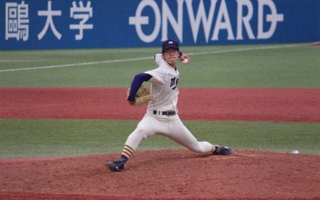 今秋ドラフト候補・齊藤大将が11奪三振完投。明大が立大との首位攻防戦で先勝【東京六大学野球】