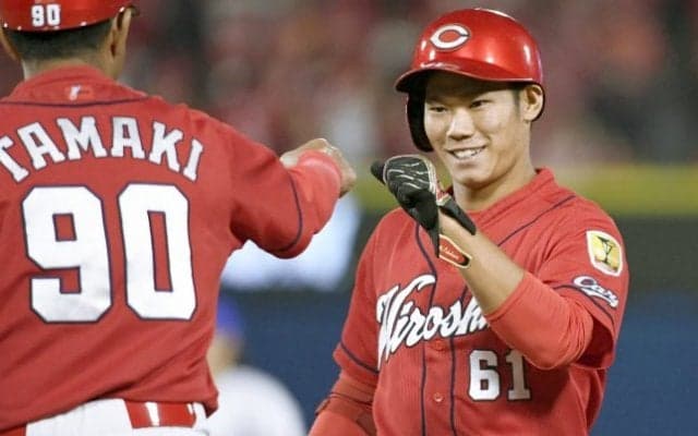 高卒ルーキー・坂倉がプロ初安打初打点！