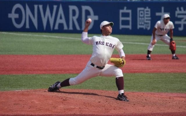 早大が東大に連勝！柳澤一輝が1失点完投勝利「今が一番良い状態」【東京六大学野球】
