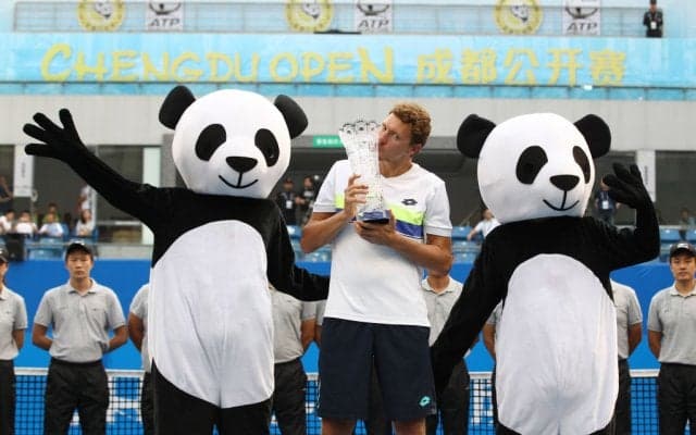 イストミンが相手の棄権により通算2勝目達成[成都オープン]