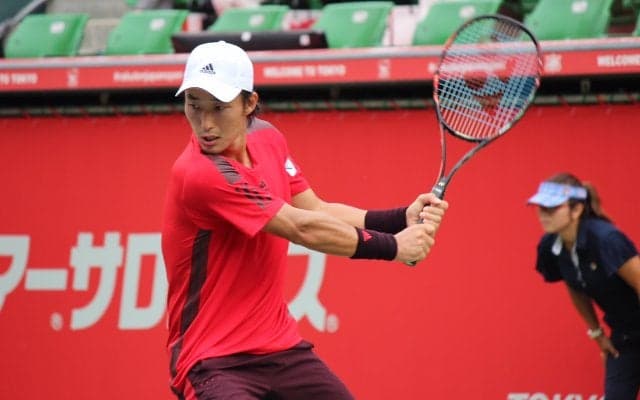 添田豪、接戦となるも楽天ジャパンオープン初勝利を逃す[楽天ジャパンオープン]