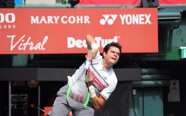 ラオニッチが少ないチャンスを活かし1回戦突破[楽天ジャパンオープン]