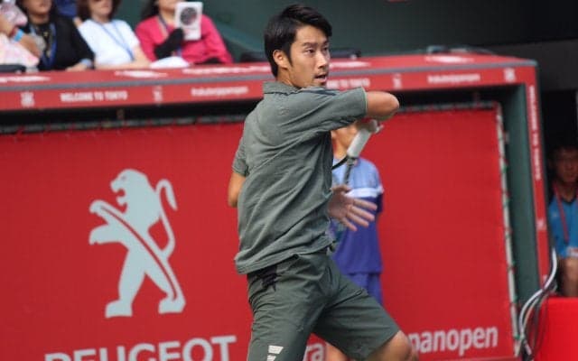 \"旬の男\"杉田祐一が、思わぬ形で楽天ジャパンオープン本戦初勝利。相手の途中棄権で2回戦進出。[楽天ジャパンオープン]