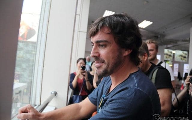 【F1 日本GP】アロンソが渋谷で計画していたイベント、開催許可が下りず中止