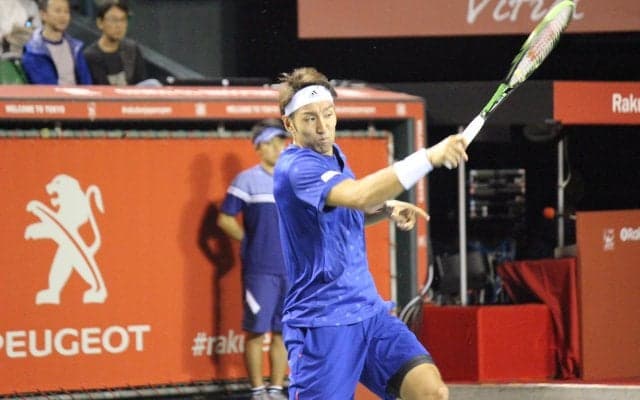 内山は世界5位のチリッチに及ばず2回戦敗退[楽天ジャパンオープン]