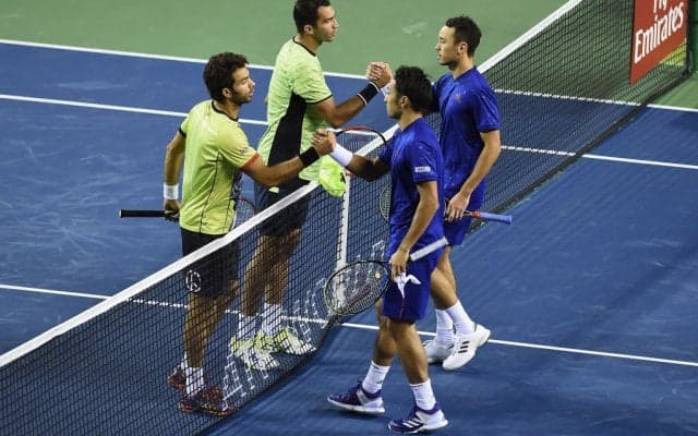 日本人ペア・マクラクラン／内山が全米優勝ペア相手に金星[楽天ジャパンオープン]