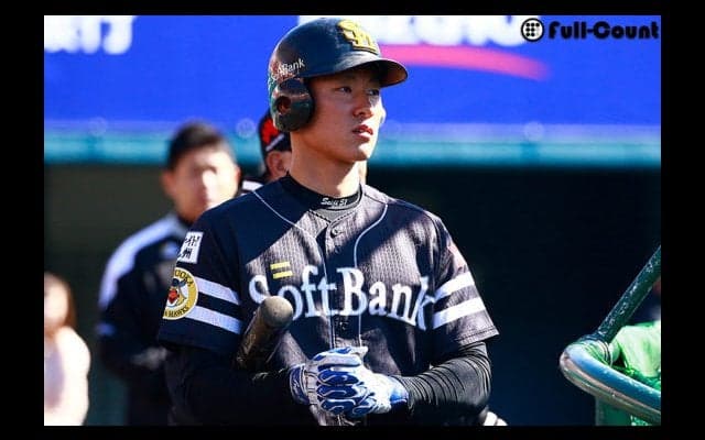 「千賀に何か買ってもらえ」　ソフトB上林、右腕に初タイトルもたらす一打